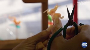 Here is a glimpse of how a glob of molten sugar is turned into a piece of artwork by a sugar blowing artist on #CheungChau Island in #HongKong! Click on the video to check it out! #SugarMan | GBA Pulse | Facebook