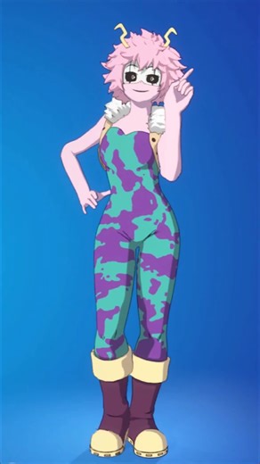 Giantess Growth Comic Featuring Mina Ashido