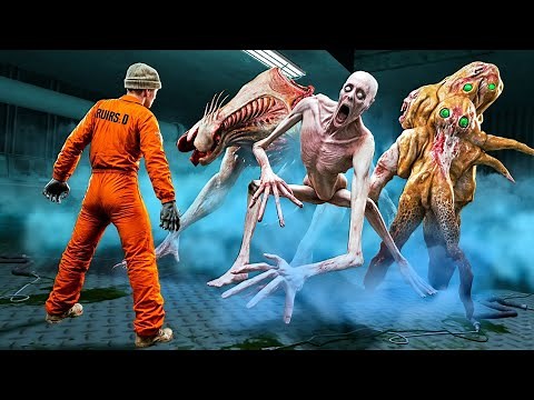 SOBREVIVI a MONSTRUOS SCP MAS ATERRADORES | SCP 5K