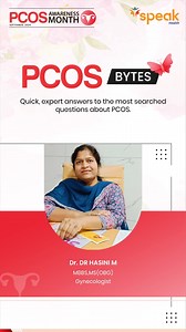 A frequently searched question is: What are the pregnancy complications with PCOS? Watch this video as Dr. Hasini addresses these concerns and shares valuable information for women managing PCOS. | Speak Health | Facebook