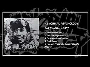 ABNORMAL PSYCHOLOGY - Self Titled Demo (2007)