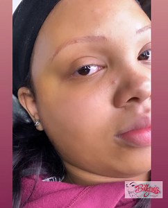 12 reactions | 3-D Microblading for this sweet baby 珞 My career...