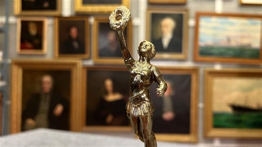 Women's trophy from 1955 St. John's Regatta represents more than a win