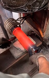 2.2K views | Pipe forming after induction heating鸞 | GA Animations | Facebook