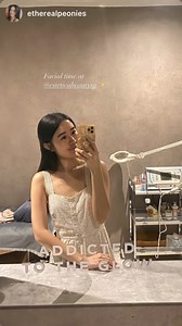 “Did the cryo freeze facial this time around to calm down my skin and...