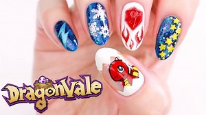 If you play Dragonvale, you'll LOVE these nails! 😍 | cutepolish