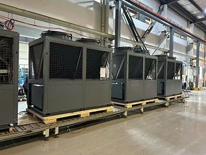 [Hot Item] Quality Certification High-Capacity Modular Air-Cooled Chiller Plant for PVC Tube Production