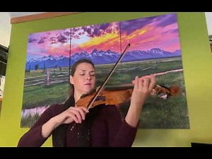 Listen to the Mockingbird, fiddle tune, moderate tempo, Introduction and A Part only￼