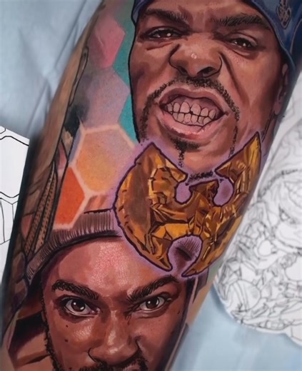 This tat is lit. | Method Man