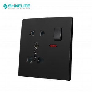 [Hot Item] 5 Pin Universal Electrical Wall Socket Anti Fire Safety Door Wall Socket