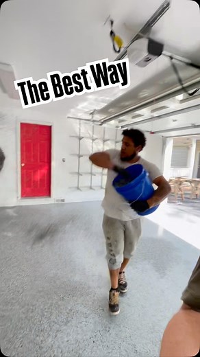 The Premier Team getting it done!! #epoxy #coatings #concrete #asphalt | Premier ConPave