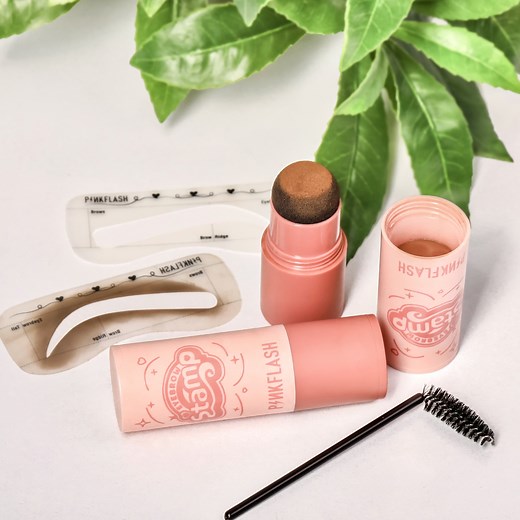 Embrace the convenience and adorableness of our eyebrow stamp powder now! 💞 Its compact and cute pen-shaped design, 🎈 paired with a soft sponge brush head, allows you to effortlessly do your makeup anytime, anywhere. 👝 #pinkflash #pinkflashph #pinkflashcosmetics #eyebrow #pinkstamp #longlasting #eyebrowmakeup #highpigment #natural #easytous #dual #longwear #eyebrowtutorial | Pinkflash_ph