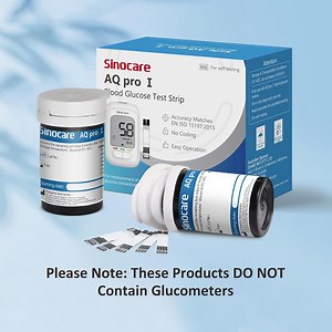 [Hot Item] Sinocare Wholesale Diabetic Test Strips Glucometer Machine Diabetes Testing Kit Blood Glucose Meter Glucometer Test Strips