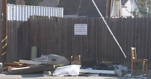 Sacramento home's security camera capture's illegal dumping, leaving neighbors disgusted