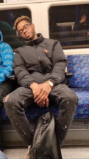 Falling asleep on strangers 😂 #prank #comedy #viral #fbreels | No One Cares