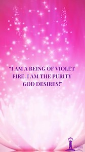 124 reactions · 37 shares | I AM a Being of Violet Fire! I AM the Purity God desires! #AscendedMasters #Teachings #VioletFlame #Mantras #SpokenWord | The Summit Lighthouse | Facebook