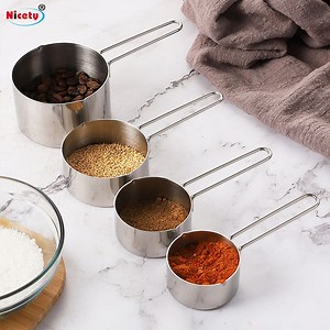 [Hot Item] Handle Stainless Steel Measuring Cup and Spoon Set