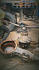 Ashok Leyland Tata motors service gearbox you Ashok Leyland you Bharat Benz eicher motors Ltd #sanjaritruckgarage | Sanjaritruckgarage