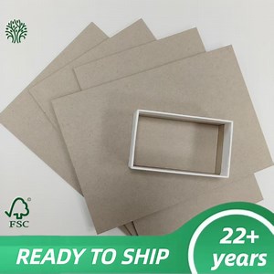 [Hot Item] 0.5 1.0 1.5mm Chipboard Sheets for Packaging Bookbinding and Crafts Grey Board
