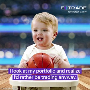 5.3M views · 722 reactions | Get started today with no account minimums. #ETRADEBaby | E*TRADE from Morgan Stanley | Facebook