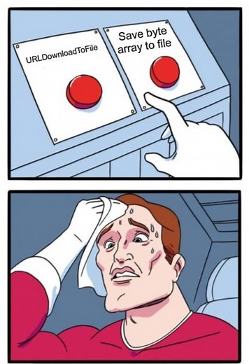 How to download file from URL? - Simple Excel VBA