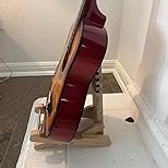 Guitar Footstool & Stand 2-in-1, Solid Wood Foldable Foot Stool for Acoustic Guitar, Adjustable Height, Stable Support for Practice & Performance – SPIKE