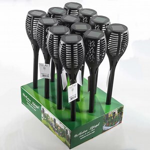 [Hot Item] Yichen Solar Power Flame Flicker LED Lawn Light Waterproof Garden Light