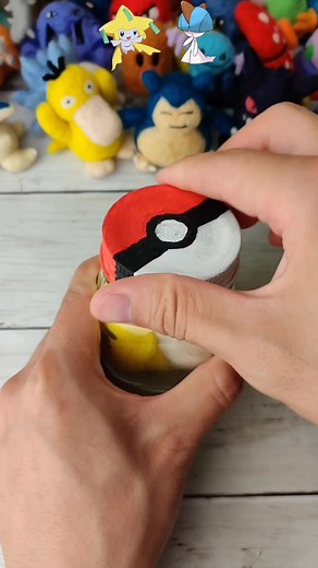 49K views · 791 reactions | Jirachi and Ralts Pokemon Satisfying Wool Art #pokemon #art #asmr #reels | Kai Crafts | Facebook