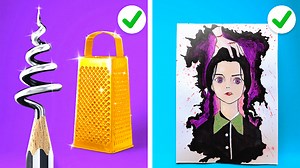 Julie and Wednesday Addams! | 123 GO Challenge