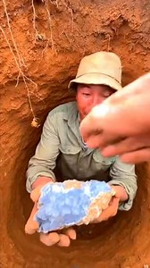 Found blue chalcedony #gemstones | Muhammad Krista