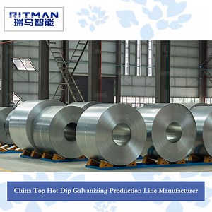 [Hot Item] Continuous Hot DIP Galvanizing Line for Producing Gi Coil with Company From Xuzhou Ritman Equipment