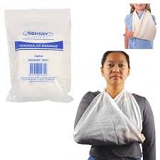 [Hot Item] Safey Pins First Aid Wound Dressing Fracture Fixation Emergency Bandage Triangular Bandage Ifak Accessories