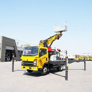 [Hot Item] HOWO Aerial Working Truck 30m Bucket Truck Aerial Working Platform for Tree Pruning Cable Maintenance or Sale