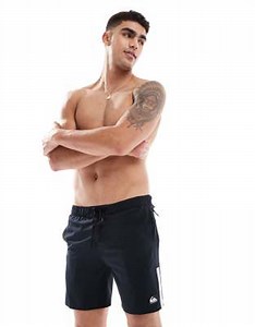 Quiksilver – Omni Amphibian – Sport-Shorts für Herren in Schwarz, 17 Zoll Länge | ASOS