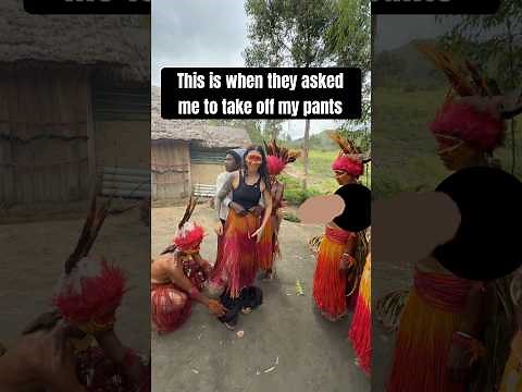 Would you do this with a female tribe in Papua New Guinea? (FULL VIDEO TAGGED)#papuanewguinea#travel