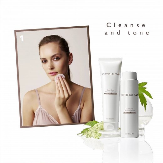 We have the optimum skincare routine for you to get naturally glowing and radiant skin. Try our Optimals Even Out range today! #EveryStepCounts | Oriflame