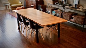 How To Build A Reclaimed Oak Extension Dining Table — Crafted Workshop