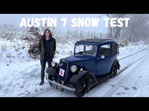 We Tried Driving An Austin 7 In Snow