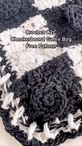 7.1K views · 120 reactions | Learn how to crochet this fun C2C checkerboard game! Pattern is free on my blog: https://www.nickishomemadecrafts.com/c2c-crochet-checkerboard-pattern/ | Crochet Patterns & Tutorials by Nicki's Homemade Crafts | Facebook