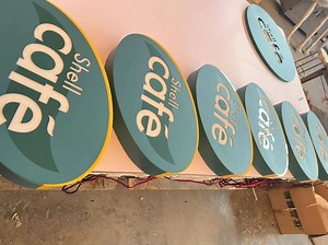 [Hot Item] Advertising LED Lightbox Sign Full Lit Acrylic Light Box