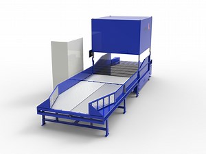 [Hot Item] Automatic Parcel Sorting - E-Commerce Large Parcel Centering & Positioning Conveyor for Sorting Automation