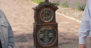 Antiques Roadshow | Appraisal: Ithaca Double Dial Calendar Clock, ca. 1880