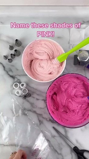 💗preparing piping bags💗 #pink #cake #flowercake #cakedecorating #piping #pipingbag #caketok #MacysGiftTok #video | Off The Menu