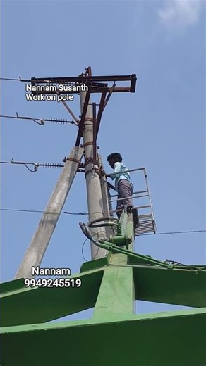 nannam susanth work on pole