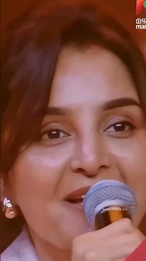Manju Warrier Voice ❤️ #singing #manjuwarrier #ladysuperstarmanjuwarrier