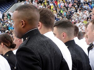 Photos: Thousands Cheer at Naval Academy Graduation