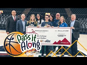 Mountain America and the Utah Jazz Pass it Along to The Adoption Exchange