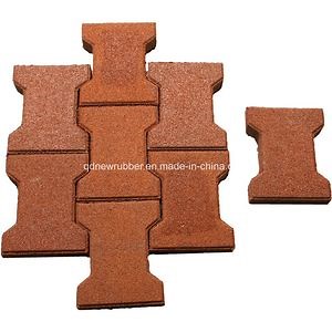 [Hot Item] Dog Bone Colorful Non-Toxic Playground Rubber Matting