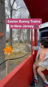 Hop aboard the Easter Bunny Express train in New Jersey! 🚂🐰✨ @didonatofuncenter- ride through an Easter village, meet the Easter bunny & go on an egg hunt Tickets are $15.95 per person, plus the Simpletix Ticketing Fee (If available, tickets will be sold at the door for $19.50 per person). 📍1151 S. White Horse Pike, Hammonton, NJ 08037 @delaware.river.railroad - ride the Easter train, hunt for eggs and pose with the Easter bunny Cost: $20 for adults,$14 for kids, and $4 for a Lap Sitter The D