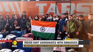 5.7K views · 173 reactions | India has launched Operation Ganga to repatriate its citizens from #Ukraine. A third flight carrying 240 Indians has taken off from Budapest, Hungary. Hem Saroya is joined by Sidhant Sibal for more on this. #RussiaUkraineConflict Watch more: wionews.com/videos | WION | Facebook